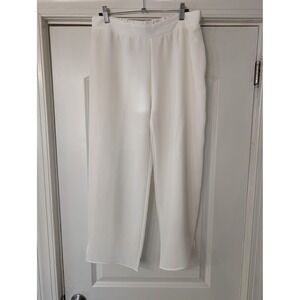 Lola & Sophie White Wide Leg Pants